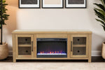 482752780:Tybee Fireplace Console, Styled