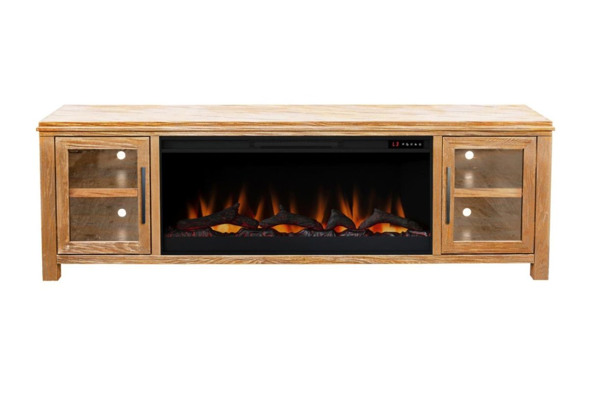 014481948:Tybee Fireplace Console, Front