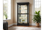 504300066:Tyler Curio Cabinet in Black