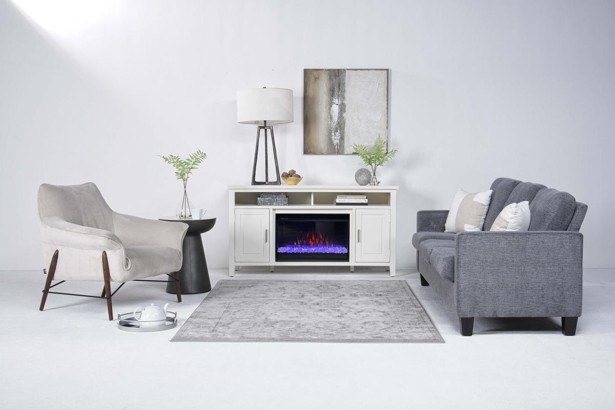 386281480:Urban Icon Fireplace Console, Styled