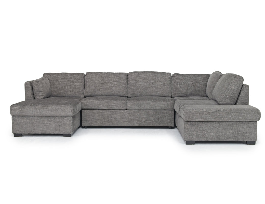 VIVANSECT:Vivian Full Pullout Tux Chaise, Front