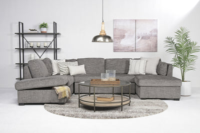 VIVANSEC0:Vivian Full Pullout Tux Chaise, Styled