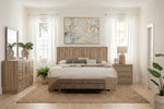 VALENCI03:Valencia Panel Bed & Dresser & Mirror & Nightstand, Styled