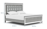 711944840:Valentino Panel Bed, 