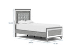 951891162:Valentino Panel Bed, 