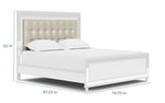 899965019:Valentino Panel Bed, 