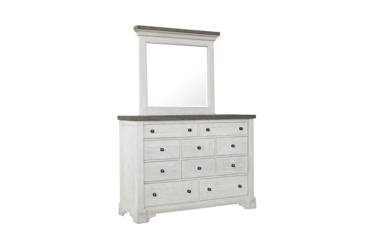 VALLEYR01:Valley Ridge Panel Bed & Dress, Angle