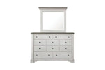 VALLEYR03:Valley Ridge Panel Bed & Dress, Front