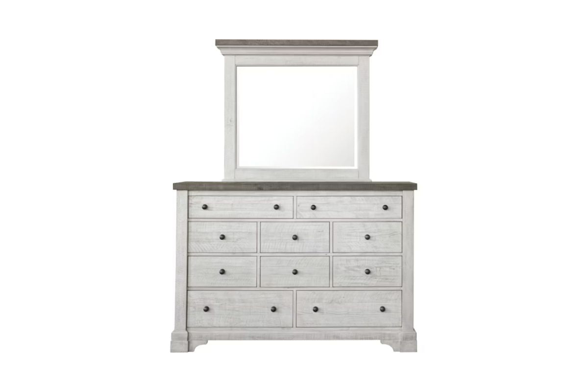 VALLEYR05:Valley Ridge Panel Bed & Dress, Front