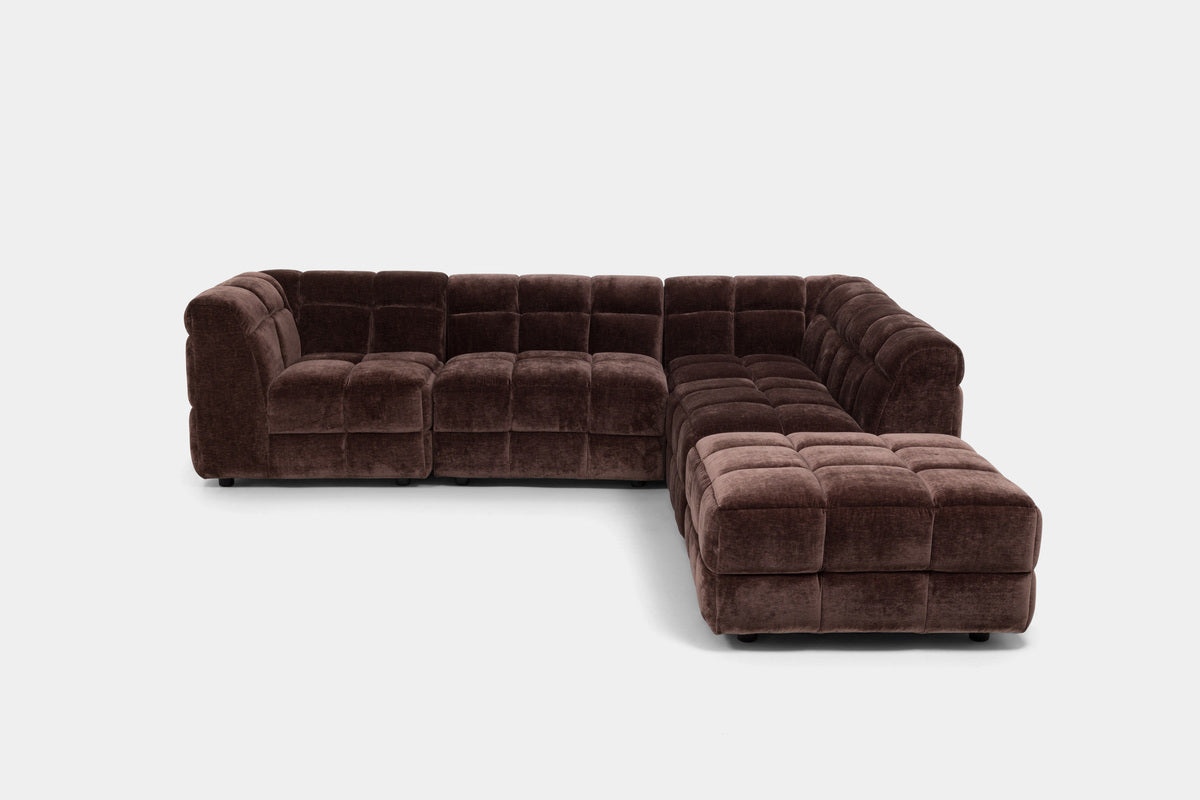 VALMNT000:Valmont 5 Piece Sectional, Front