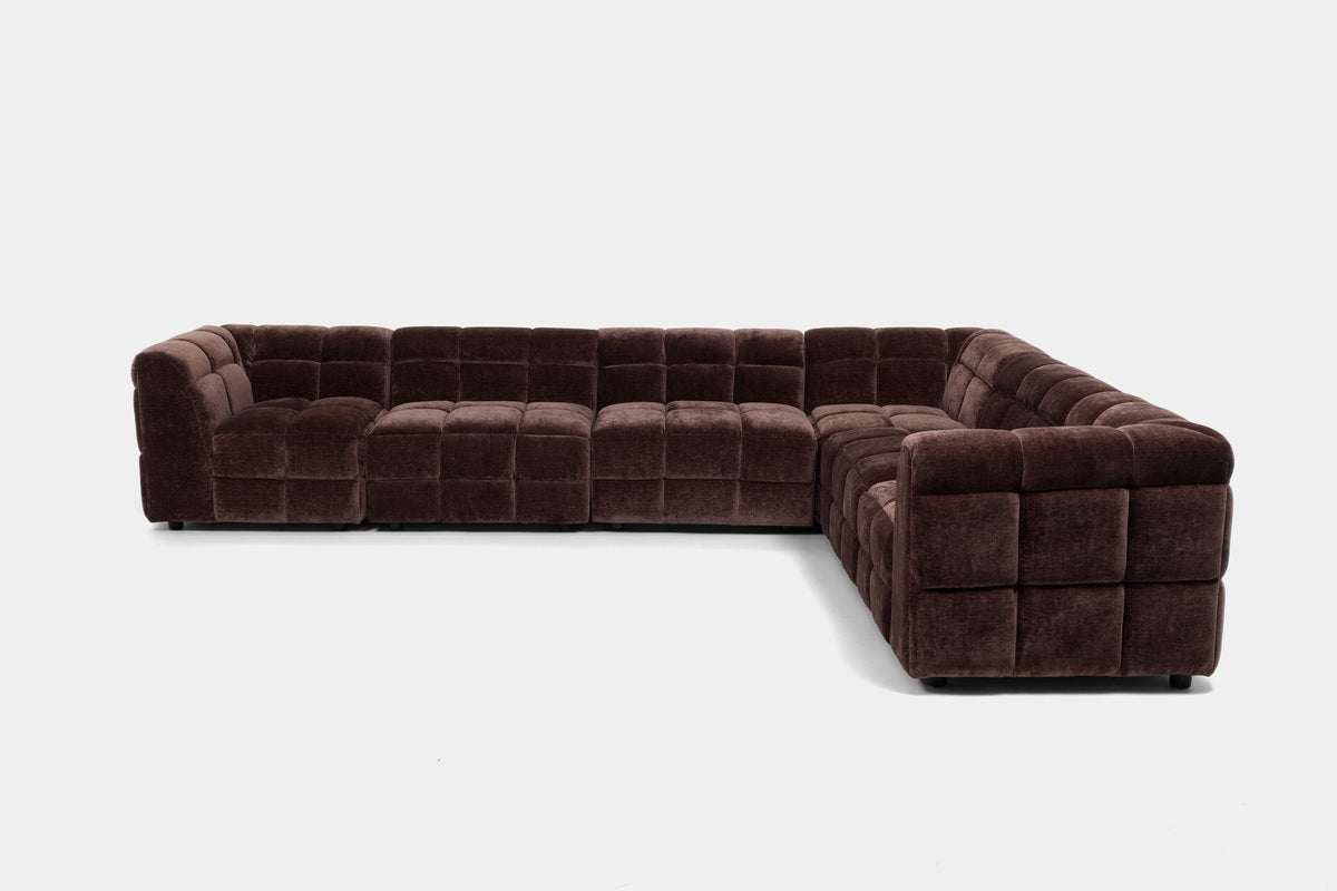 VALMNT001:Valmont 6 Piece Sectional, Front