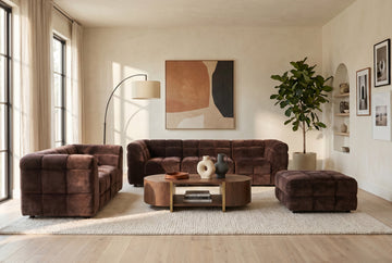 VALMNT004:Valmont Sofa & Loveseat, Styled