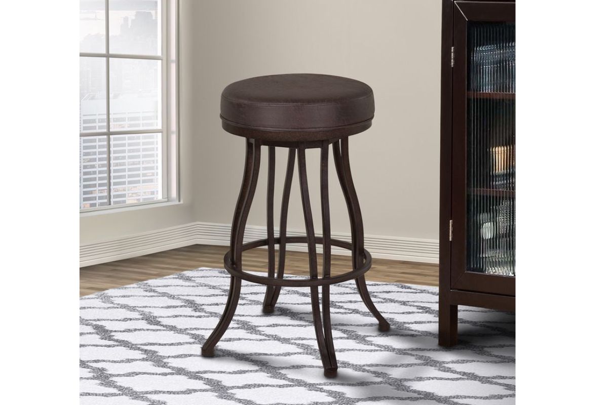 828193430:Ventura Bar Height Stool, Styled
