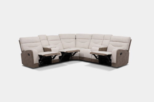 VESPID005:Vespid 3 Piece Reclining Sectional,  ReclinedAngled