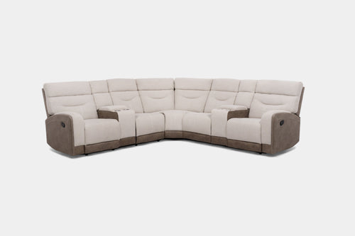 VESPID005:Vespid 3 Piece Reclining Sectional, Angled