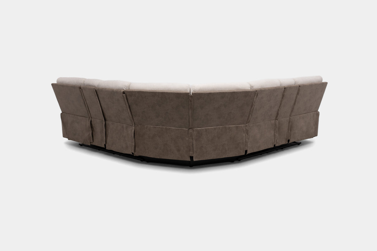 VESPID005:Vespid 3 Piece Reclining Sectional, Back