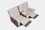 119837025:Vespid Gliding Console Loveseat,  ReclinedAngled
