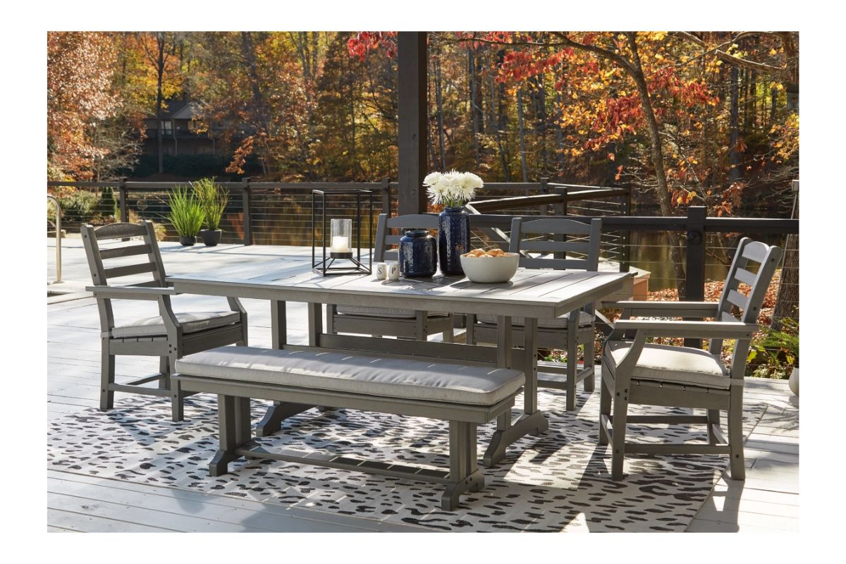 VISOLA010:Visola Patio Table & 4 Chairs, Styled