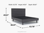 GAVIN3721:Vista Adjustable Foundation Bed, 