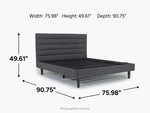 GAVIN3722:Vista Adjustable Foundation Bed, 