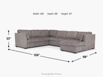 VIVIAN018:Vivian Full Pullout Tux Chaise, 