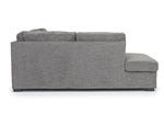VIVIAN000:Vivian_Full_Pullout_Tux_Chaise_Sectional_in_Gray_Fabric_FB_Left_Facing_Side.jpg