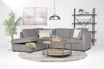 VIVIAN000:Vivian Full Pullout Sofa Chais, 