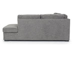 VIVIAN001:Vivian_Full_Pullout_Tux_Chaise_Sectional_in_Gray_Fabric_FB_Right_Facing_Side.jpg