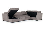 VIVIAN019:Vivian Full Pullout Tux Chaise, AngledOpen