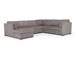 VIVIAN019:Vivian Full Pullout Tux Chaise, AngledAngle