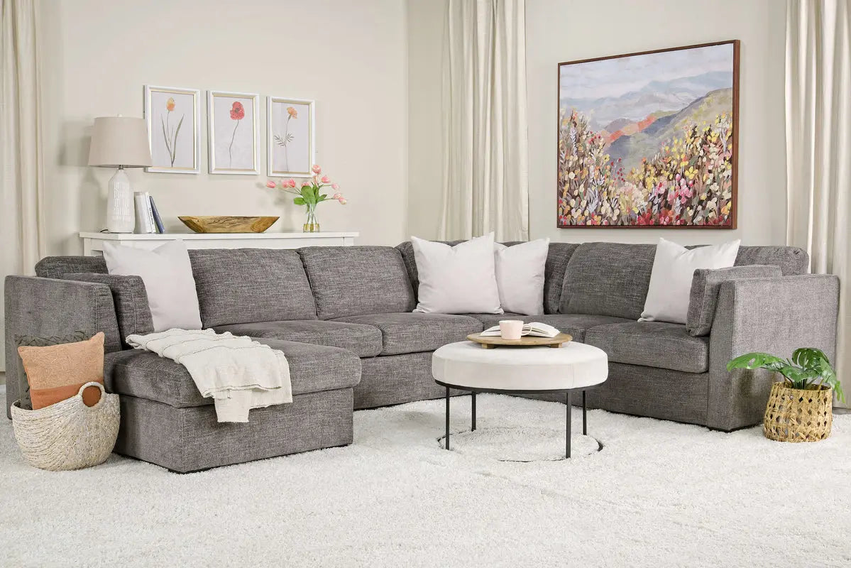 VIVIAN019:Vivian Full Pullout Tux Chaise, Styled