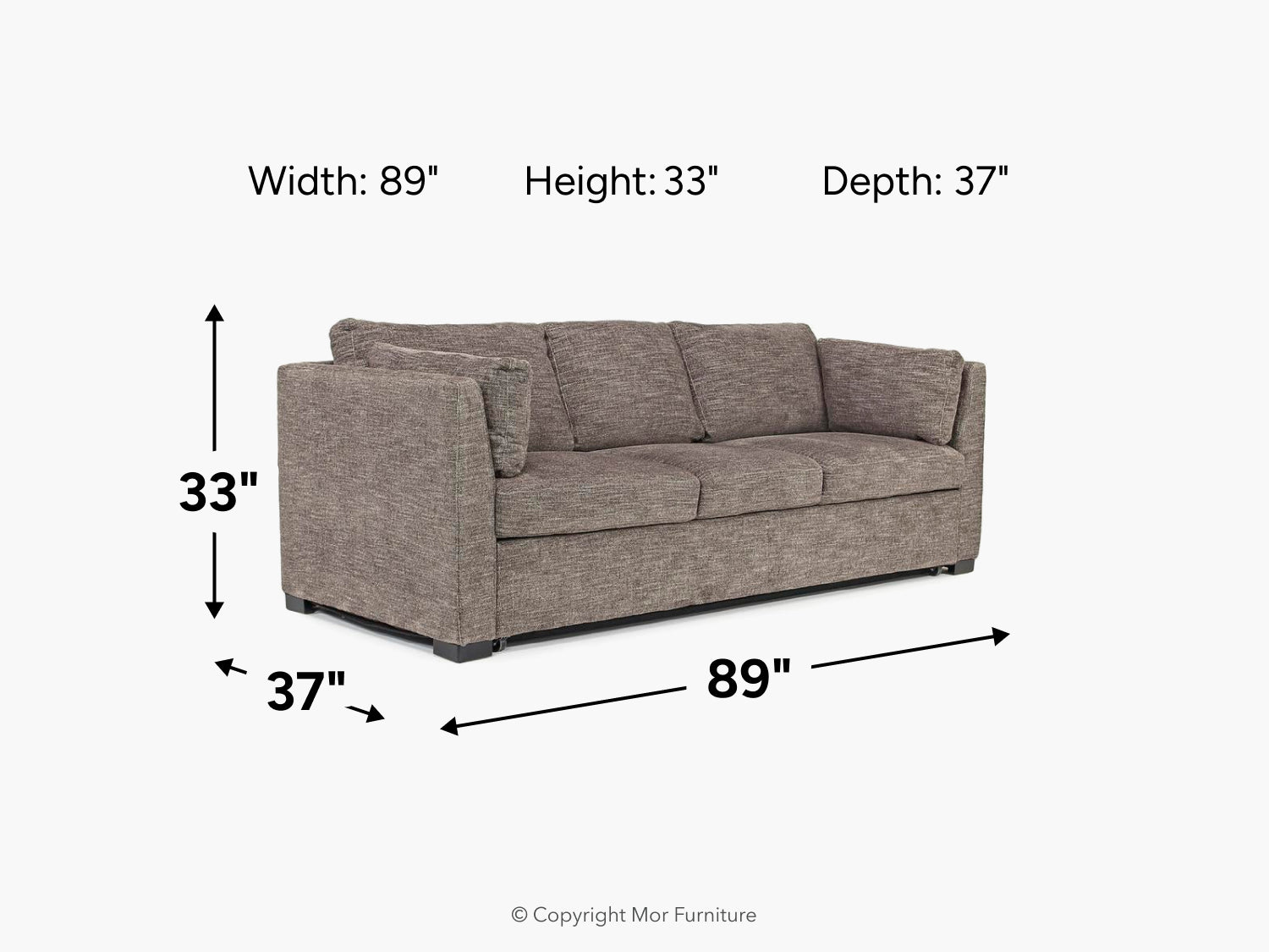 098208680:Vivian Queen Sleeper Sofa, 
