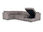 VIVIAN018:Vivian Full Pullout Tux Chaise, AngledOpen
