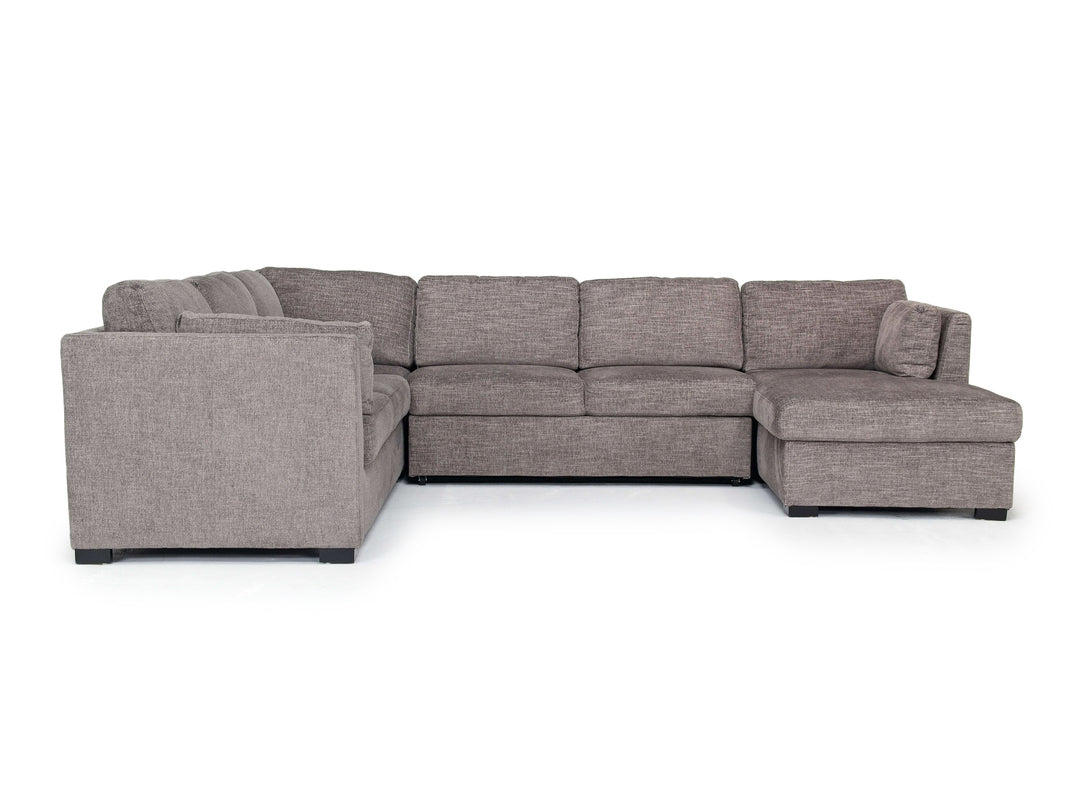 VIVIAN018:Vivian Full Pullout Tux Chaise, Front