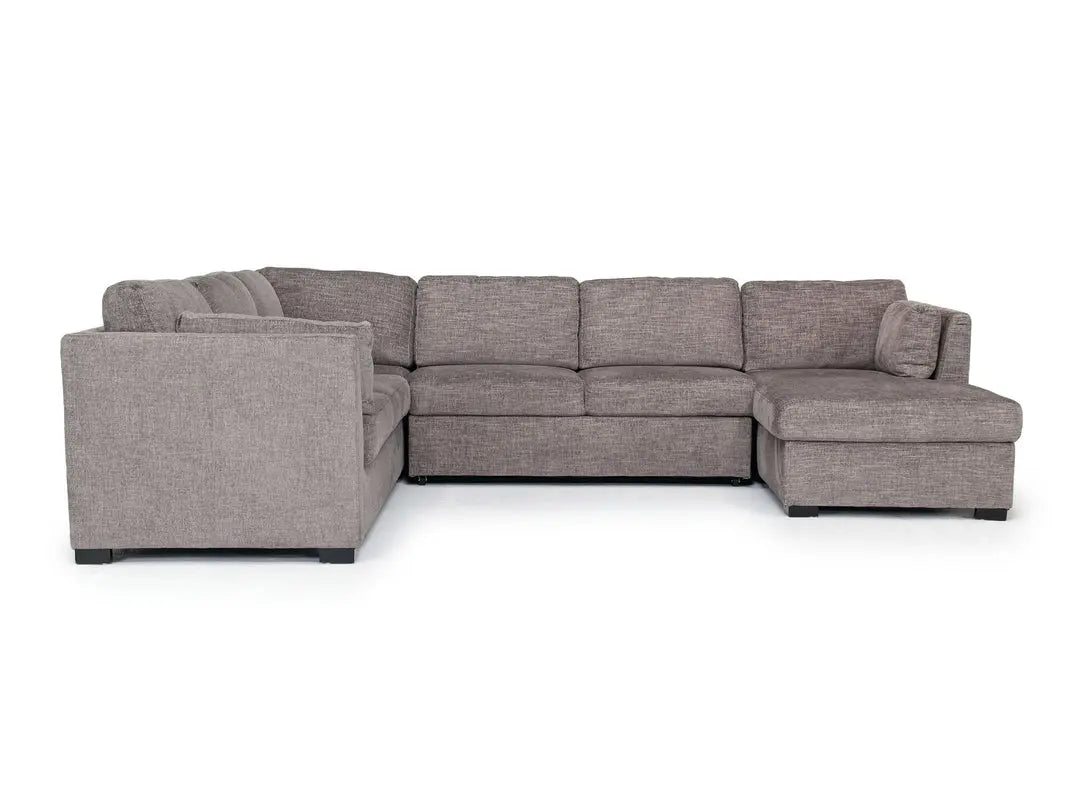 VIVIAN018:Vivian Full Pullout Tux Chaise, Front