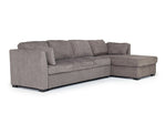 VIVIAN003:Vivian Queen Pullout Sofa Chai, AngledAngle