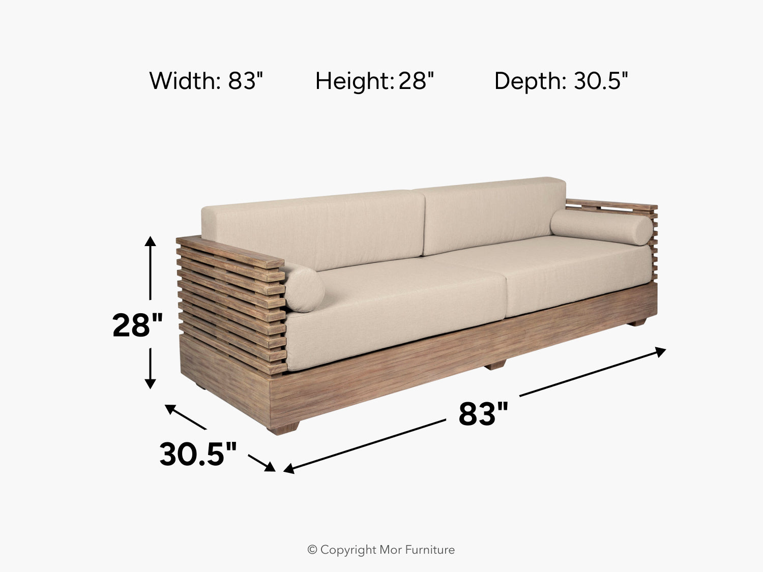 569185819:Vivid Outdoor Sofa, 