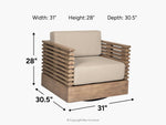 053744920:Vivid Outdoor Swivel Chair, 