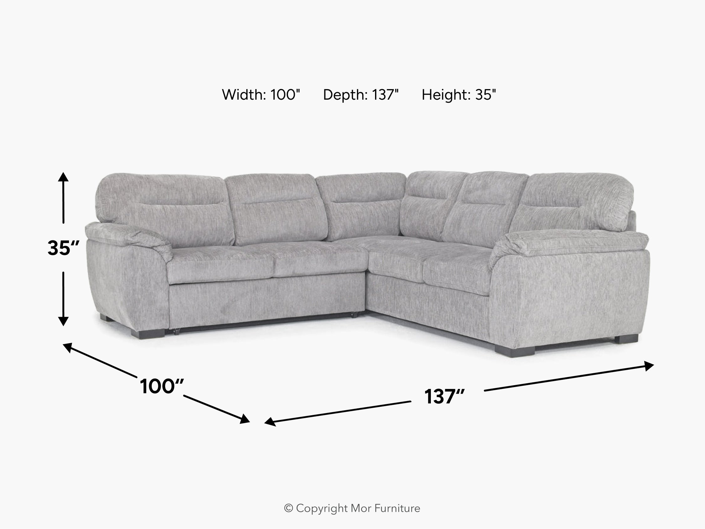 WANDA0005:Wanda Full Tux Sleeper Section, 