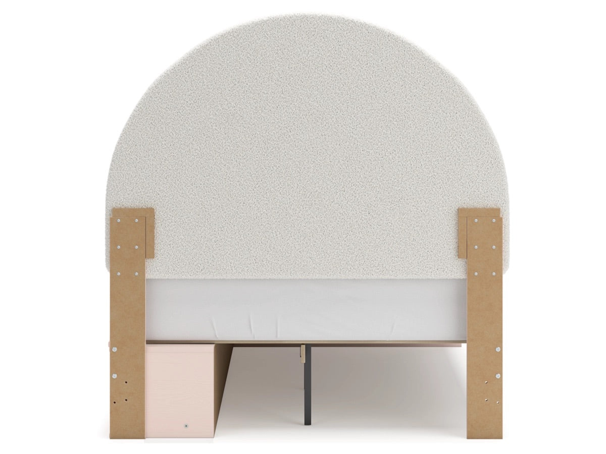 WISTENP14:WistenPine 2 Drawer Storage Bed Back