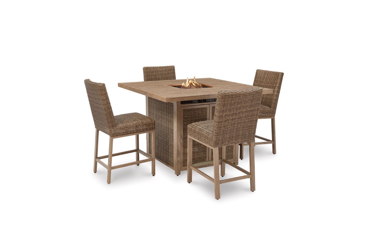 WALTONB00:Walton Bridge Patio Table & 4 , 