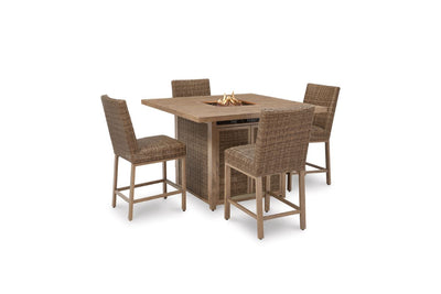 WALTONB00:Walton Bridge Patio Table & 4 , 