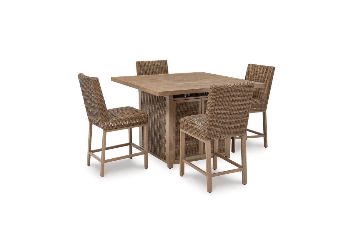 WALTONB00:Walton Bridge Patio Table & 4 , 