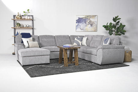 Wanda Full Pullout Tux Chaise Sectional