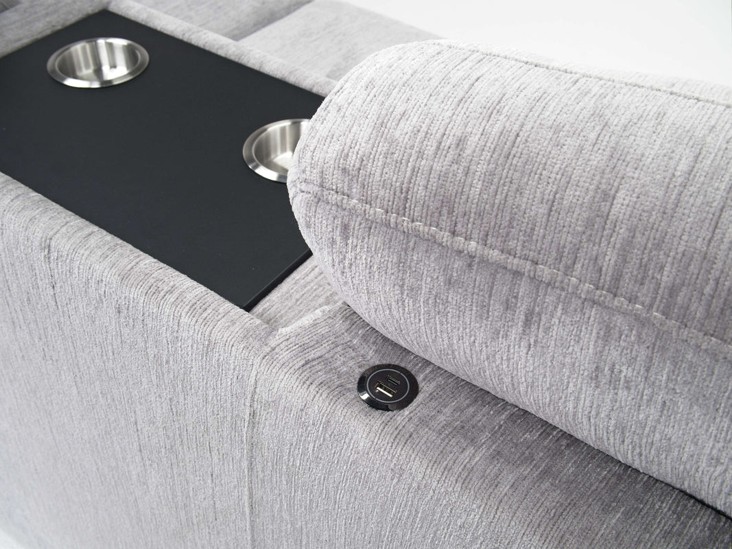 WANDA0052:Wanda Full Pullout Dual Chaise, 