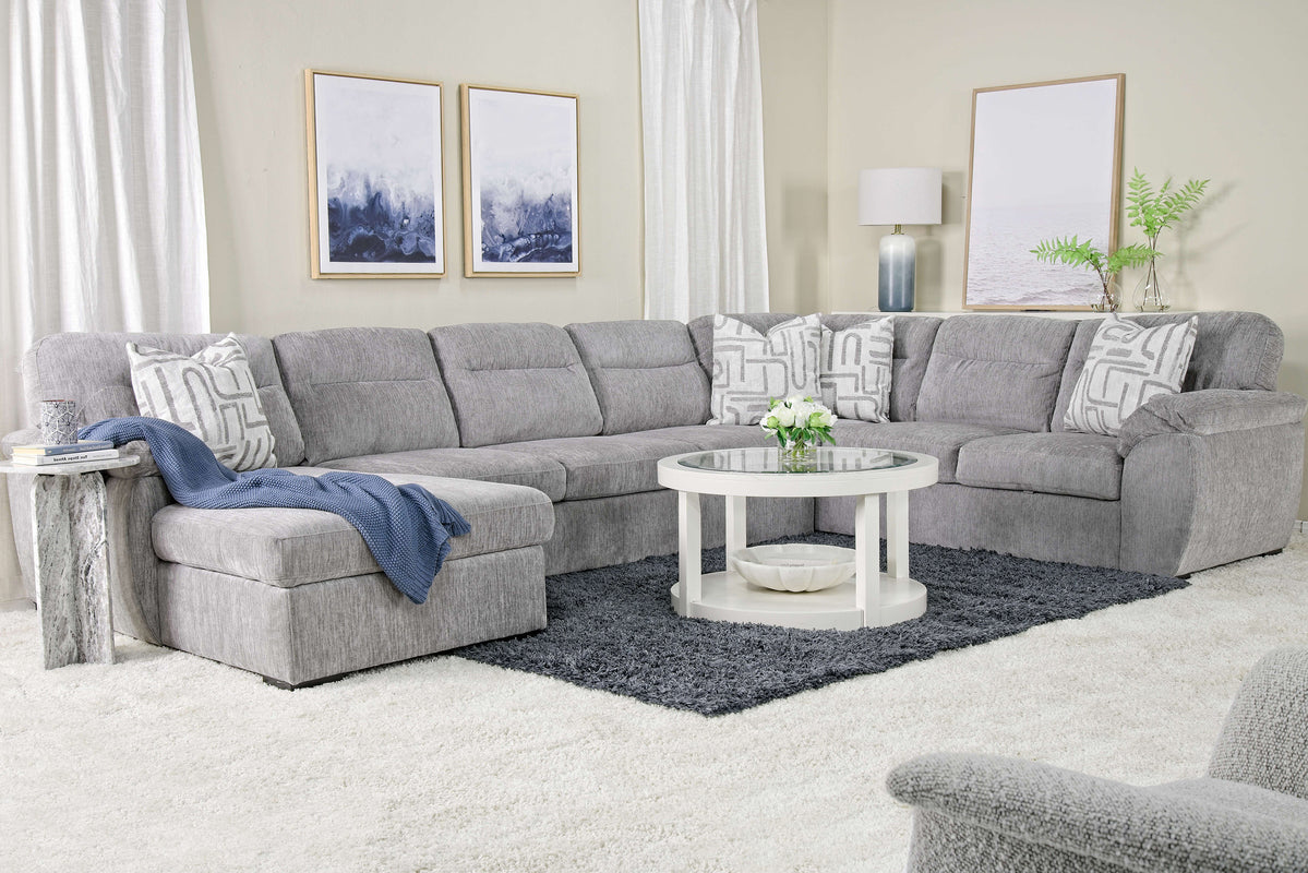 WANDA0055:Wanda Full Pullout Dual Chaise, Styled