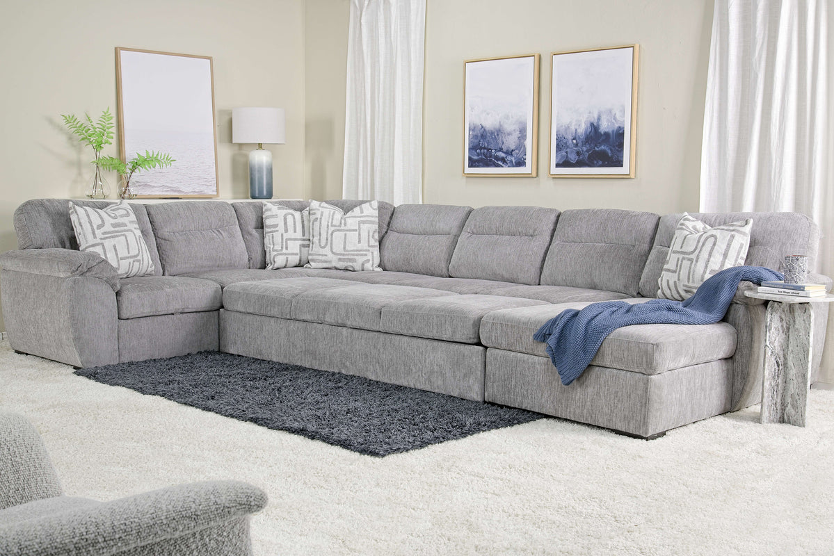 WANDA0056:Wanda 1 Arm Reclining Sofa, StyledOpen