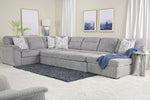 WANDA0056:Wanda 1 Arm Reclining Sofa, StyledOpen