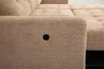 WARREN001:Warren Full Pullout Sofa Chaise, 
