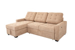 WARREN001:Warren Full Pullout Sofa Chaise, Angled